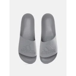 ADIDAS Unisex Brand Logo Textured Sliders-picture-14