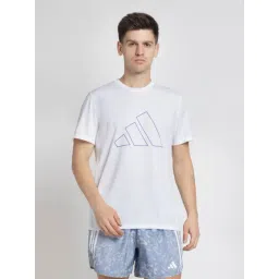 ADIDAS White ALL DAY RUN Regular Fit T-Shirt-picture-19