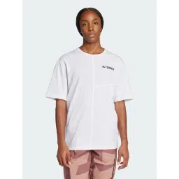 Adidas White Regular Fit Sports T-Shirt-picture-38