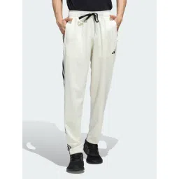 Adidas White Regular Fit Striped Sports Trackpants-picture-40