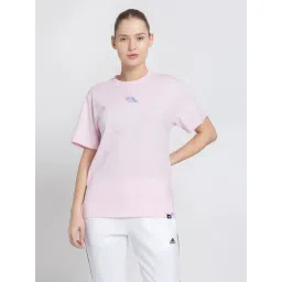 ADIDAS Women's Pink W L M EMB T-Shirt-picture-21