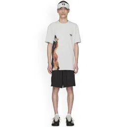 ADIDAS Y-3 Ergo Mid-Rise Regular Fit Shorts-picture-10
