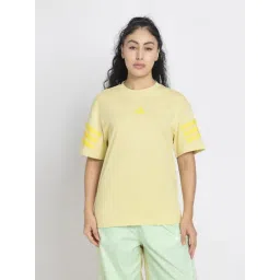 ADIDAS Yellow W FI 3S Tight T-Shirt-picture-24