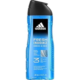 Adidas Fresh Endurance 3-IN-1 Shower Gel for Men - 400ml image 1