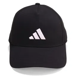 ADIDAS KIDS Cotton Knit Summer Cap Black - Diameter 18 cm image 3