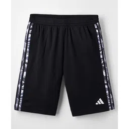 ADIDAS KIDS Knit Solid Shorts - Black-picture-28