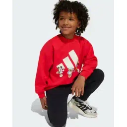 adidas kids Unisex DY Mickey Mouse Print Relaxed Fit Sweatshirt-picture-53