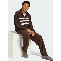 adidas originals ADIDAS Men Self Design Mid Rise Track Pants image 4
