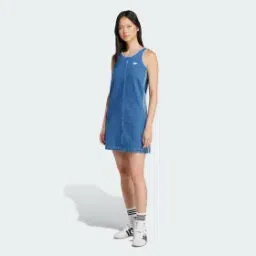 adidas originals Adicolor Denim 3-Stripes Tank Dress-picture-42