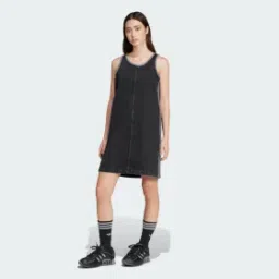 adidas originals Adicolor Denim 3-Stripes Tank Dress-picture-37