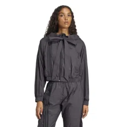 Adidas Originals Black Loose Fit Jacket-picture-25