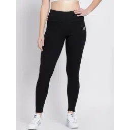 Adidas Originals Black Plain Sports Tights-picture-20