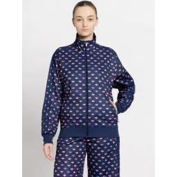 Adidas Originals Blue Printed Sports Jacket-picture-28