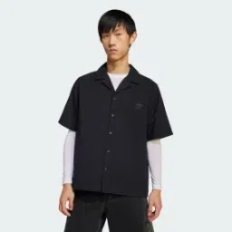 adidas originals Essentials Seersucker Short Sleeve Shirt-picture-40
