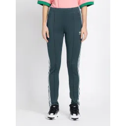 Adidas Originals Green Striped Track Pants-picture-34