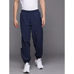 ADIDAS Originals Men Navy Blue Lock Up Solid Joggers-picture-12