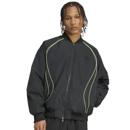 ADIDAS Originals Men Solid Synthetic Bomber Jacket-picture-15