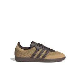 Adidas Originals Men's SAMBA OG Beige & Dark Brown Football Shoes-picture-43