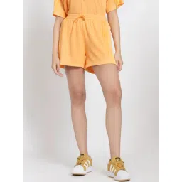 Adidas Originals Orange Striped Sports Shorts-picture-39