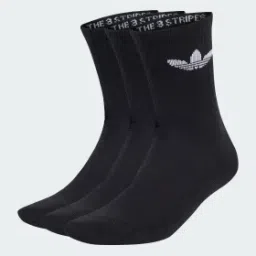 adidas originals trefoil cushion crew socks 3 pairs originals originals-picture-18