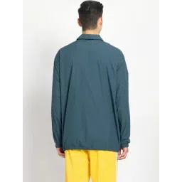 Adidas Originals Turquoise Loose Fit Printed Jacket image 2