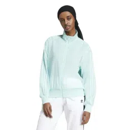 Adidas Originals Turquoise Loose Fit Sports Jacket-picture-14