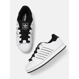 ADIDAS Originals Unisex Superstar II Leather Sneakers-picture-23