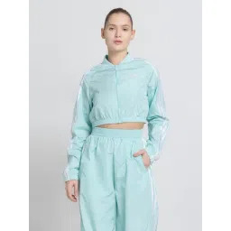 ADIDAS ORIGINALS Women's Turquoise TEAMGEIST TT Jacket-picture-26