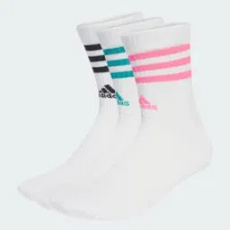 adidas performance 3-Stripes Cushioned Crew Socks 3 Pairs-picture-15