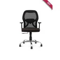 Adiko Systems Black Ergonomic Cushion Back Work From Home Chair-picture-23