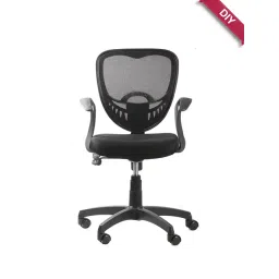 Adiko Systems Black Triangular Mesh Chair-picture-31