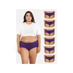 Adira BrZee Plus Size Hipster Panty Purple-image-10