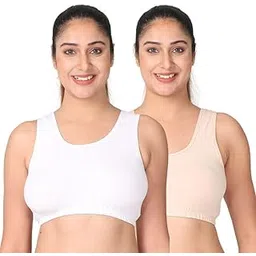 Adira | Night Bra for Women Plus Size | Heavy Breast Bra to Wear at Home | Comfortable Bra | Wirefree & High Coverage | Sleep Support | Plus Size Bra | Pack of 2-image-20