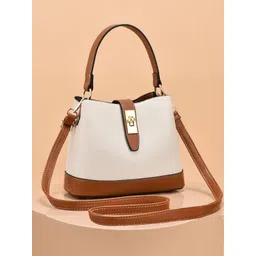 ADISA Women Solid Structured Sling Bag-picture-20