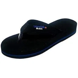 aditi Anti Foot Pain Healthcare MCR Rubber Slipper for Women - Black (10, UK)-picture-50
