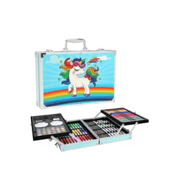 Aditi Toys Blue Unicorn Aditi Toys Blue Unicorn 155 Piece Colors Portable Suitcase-picture-12