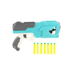 Aditi Toys Kids BPA Free Six Fire Gun, 6 Dart Rotating Drum & 10 Soft Bullet Darts-picture-18