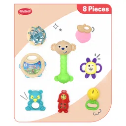Aditi Toys Rattles in a Bag Set of 8 - Multicolour-picture-21