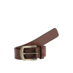 Aditi Wasan Brown Leather Waist Belt for Men-picture-20