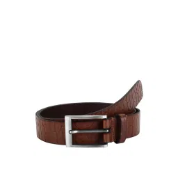 Aditi Wasan Brown Leather Waist Belt for Men-picture-45