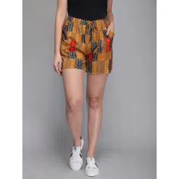 Aditi Wasan Multicolor Printed Shorts-picture-39