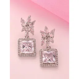 ADIVA Floral Drop Earrings-picture-14