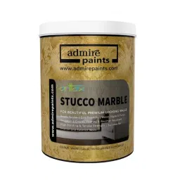 ADMIRE PAINTS Arttex Stucco Marble Texture Finish Paint Natural Lime Based Mineral Plaster 25 Kg PS1 White-picture-22
