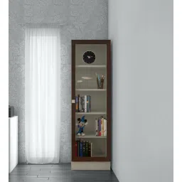 adona Celestia Book Case in Coffee Walnut Finish-picture-13