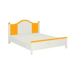 adona Victoria Solid Wood Bed in Mango Yellow Colour-picture-14