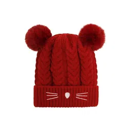 Adorazone Unisex Kids Woollen Beanie-picture-28