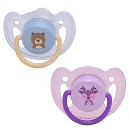 Adore 2-Pcs Blue & Purple Printed Vented Pacifier BPA Free Teethers-picture-22