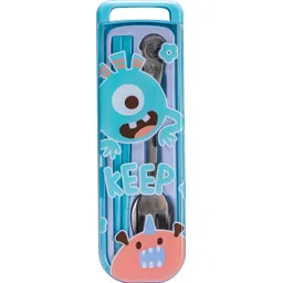 adore Basics Hokey Portable & Super Sleek Cutlery Kit with Storage Case Stainless Steel Cutlery Set-picture-24