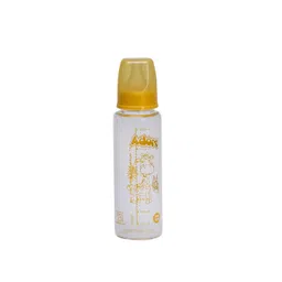 Adore Kids Glaze Senior 2 Stage Glass Feeding Bottle - 250 ml - Yellow-image-27