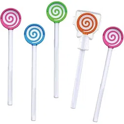 Adore Kid's manual Tongue Cleaner with Safety Case and Candy Design (Multicolor,Pack of 5)-image-17